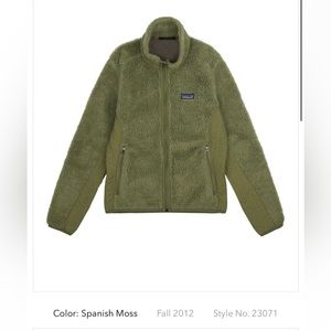 Patagonia Women’s Classic Retro-X fleece jacket in Spanish Moss